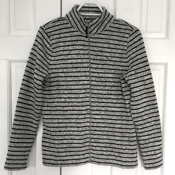 Vineyard Vines Full Zip Sweater Jacket -EUC Size S - Picture 1 of 7